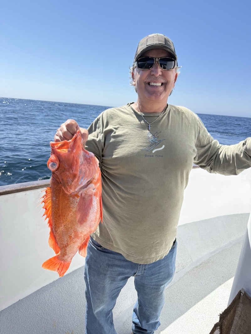 A good day's catch aboard the boat